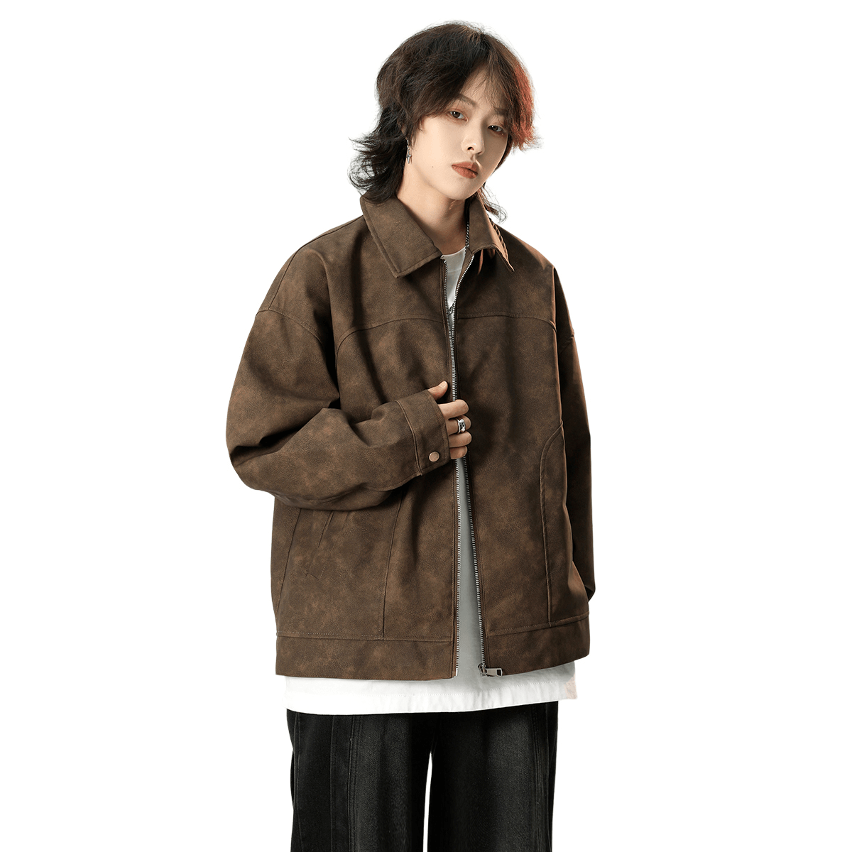 GWAF Retro Biker Jacket