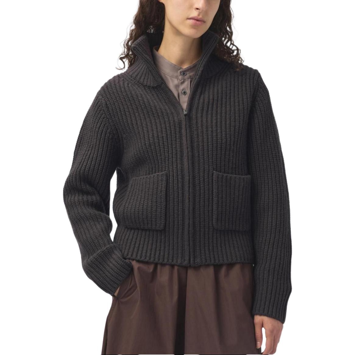 UNIQLO/优衣库 UNIQLO FW24 U Series Brown Black Sweater