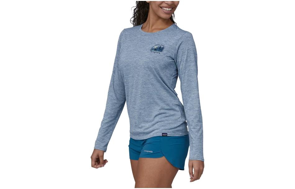 Patagonia Long-Sleeved Capilene Cool Daily Graphic T — фото 2