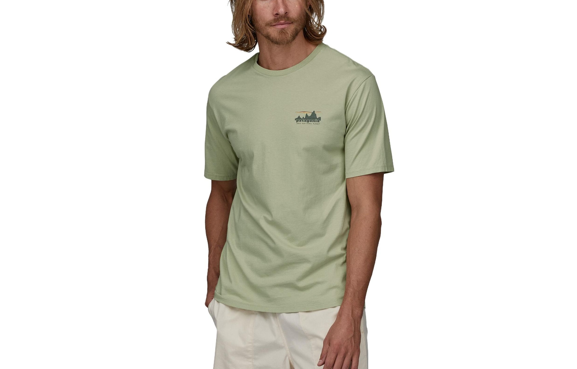 Patagonia Men's '73 Skyline Organic T-Shirt LogoT — фото 9