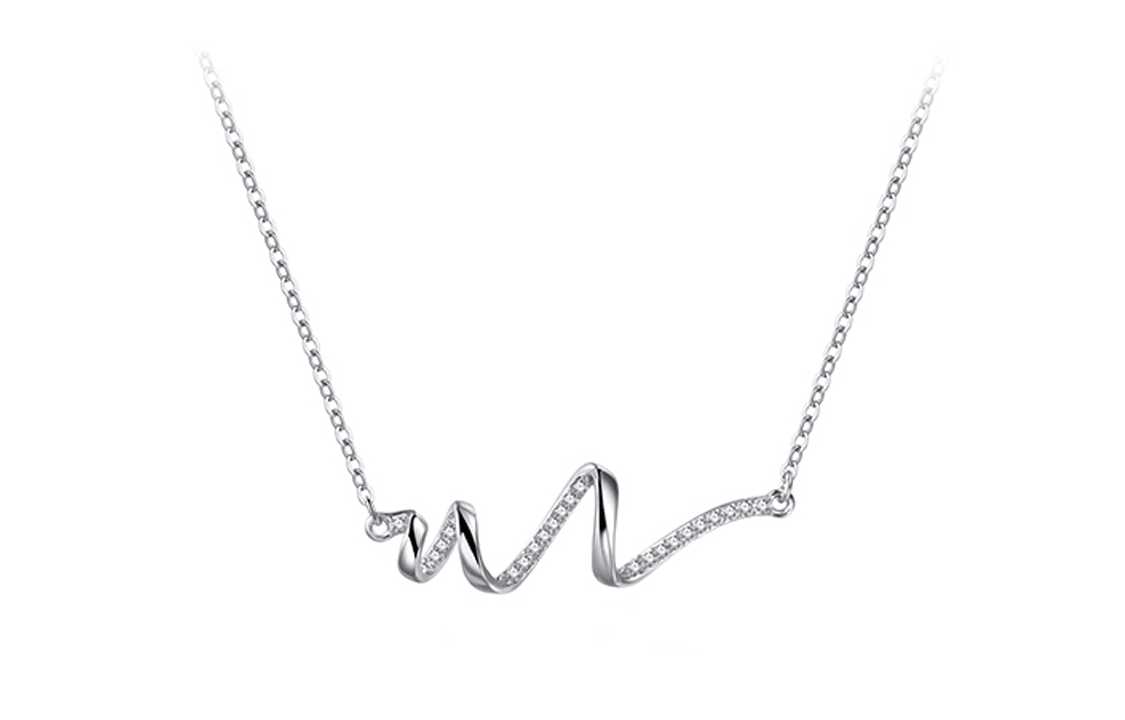 FANCI 范琦 FANCI Heartbeat Signal Necklace