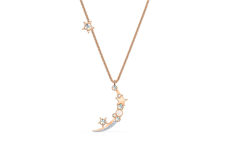 Swarovski/施华洛世奇 Swarovski Starry Night Necklace Silver Rose Gold