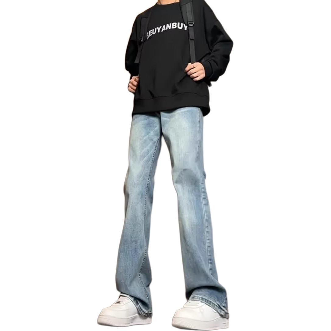 IJRJ Retro Washed Jeans