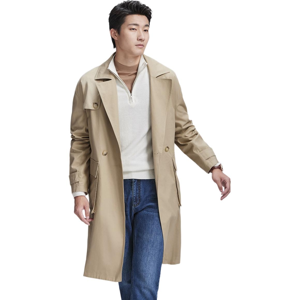 Goldlion Trench Coat Light Khaki — фото 1