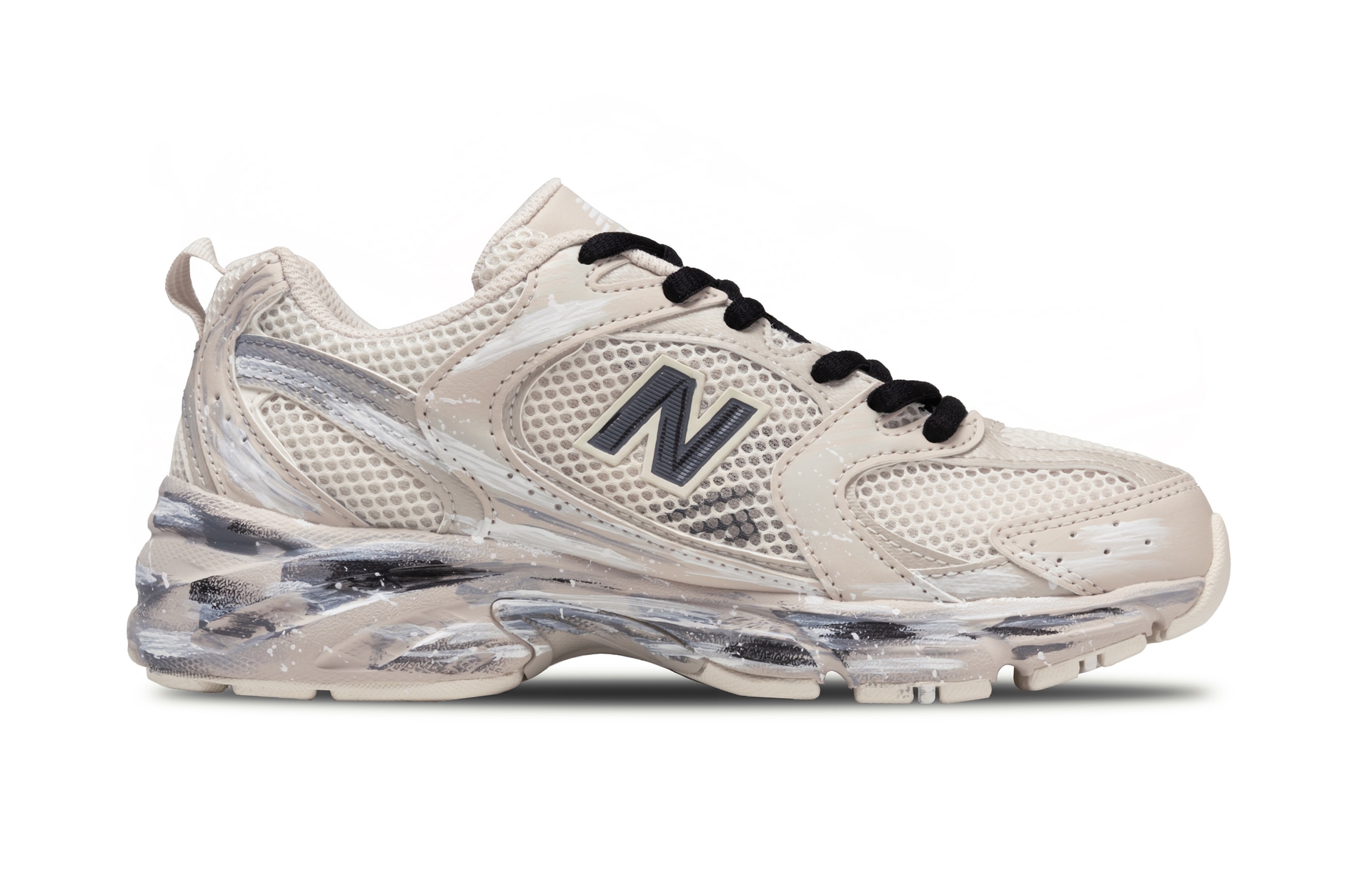 New Balance 530 Funi Brown White — фото 1
