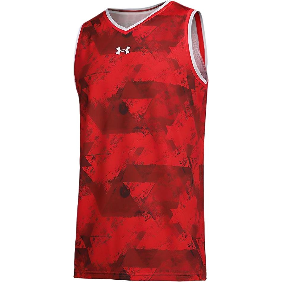 Under Armour Basketball Knit Training Vest Red