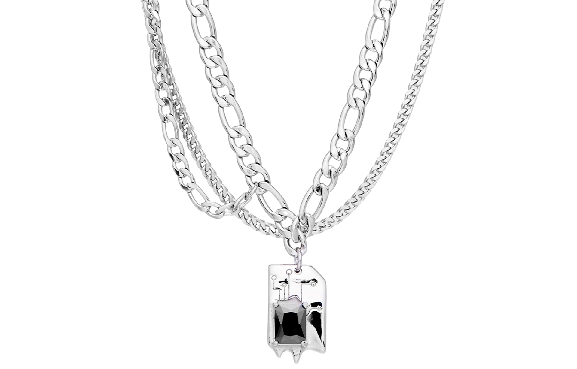 ENFANTIN Double Layer Sweater Chain
