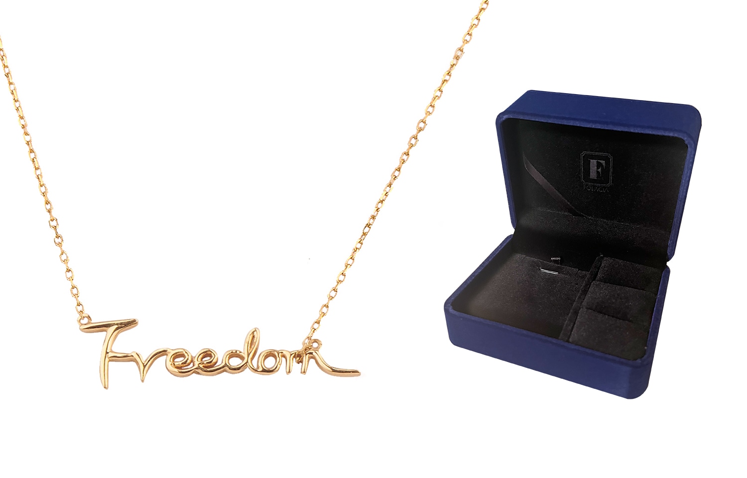 Rareme Ruomi Freedom 18k Gold Necklace — фото 1