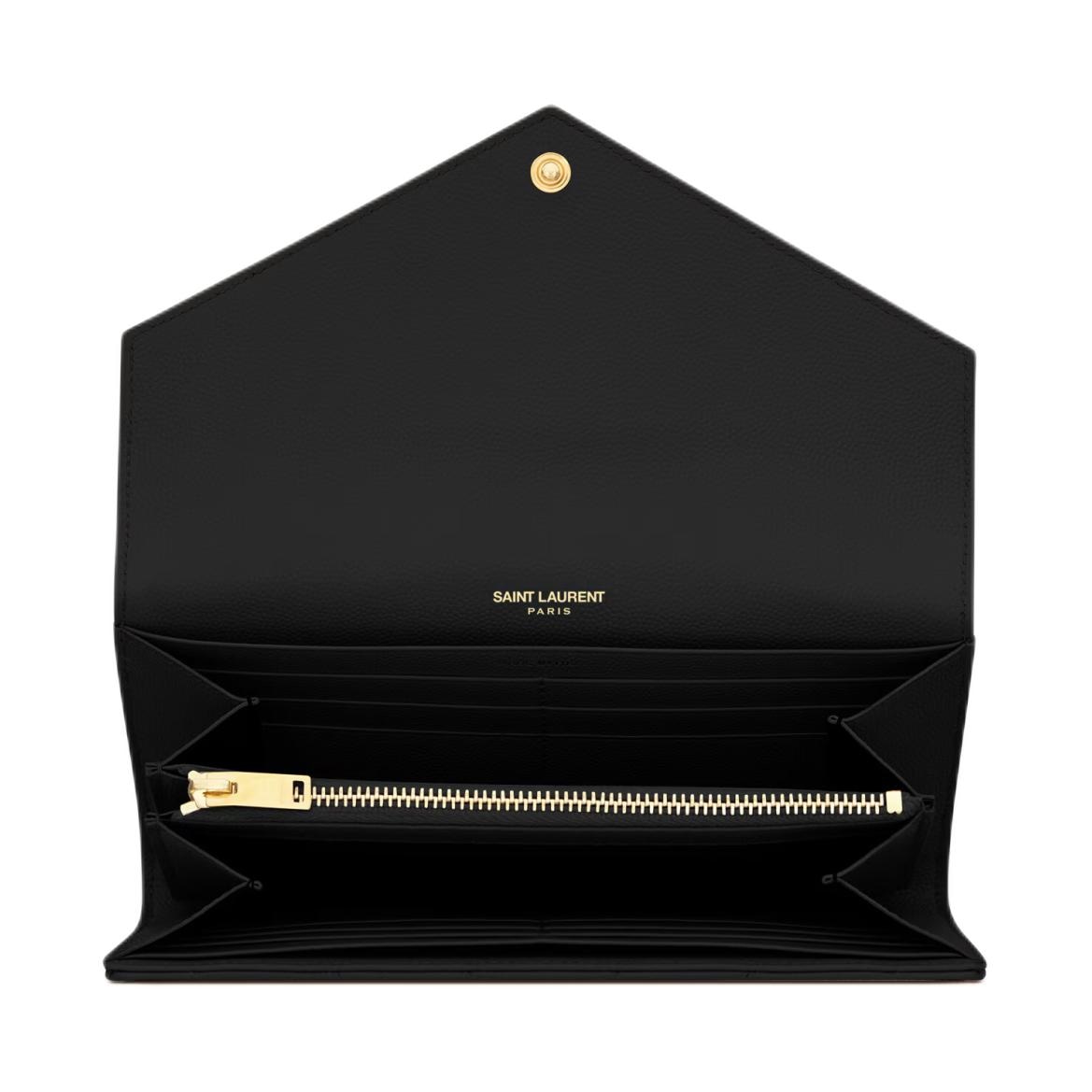 Saint Laurent YSL Monogram Envelope Wallet — фото 3