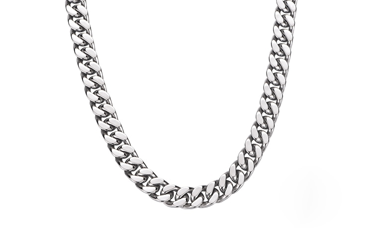 IDEAGEMER Cuban Chain Necklace
