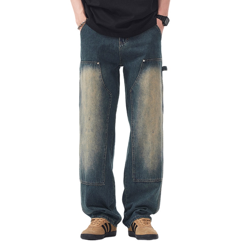 izzue Denim Wide-Leg Pants