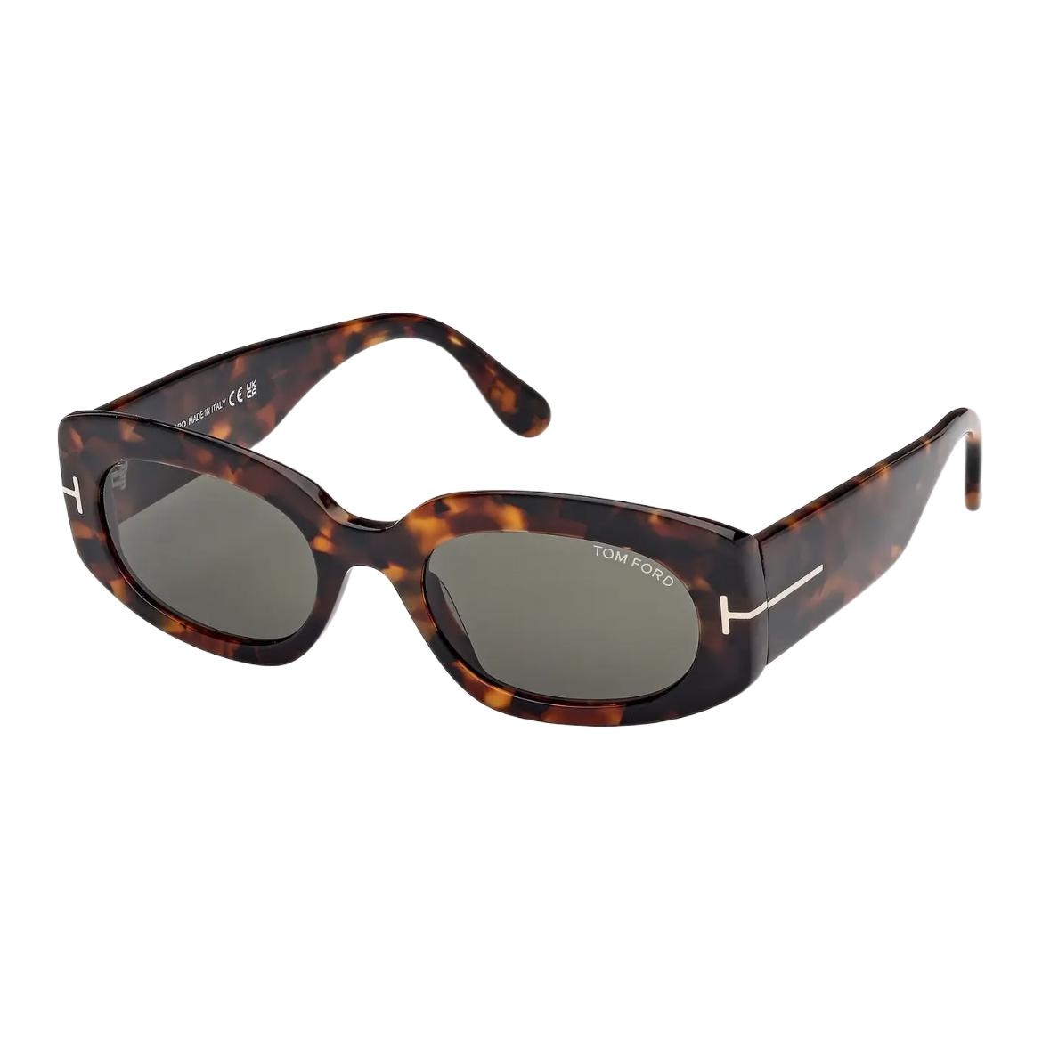 Очки Tom Ford TF Elegant Oval Acetate Sunglasses Tortoise