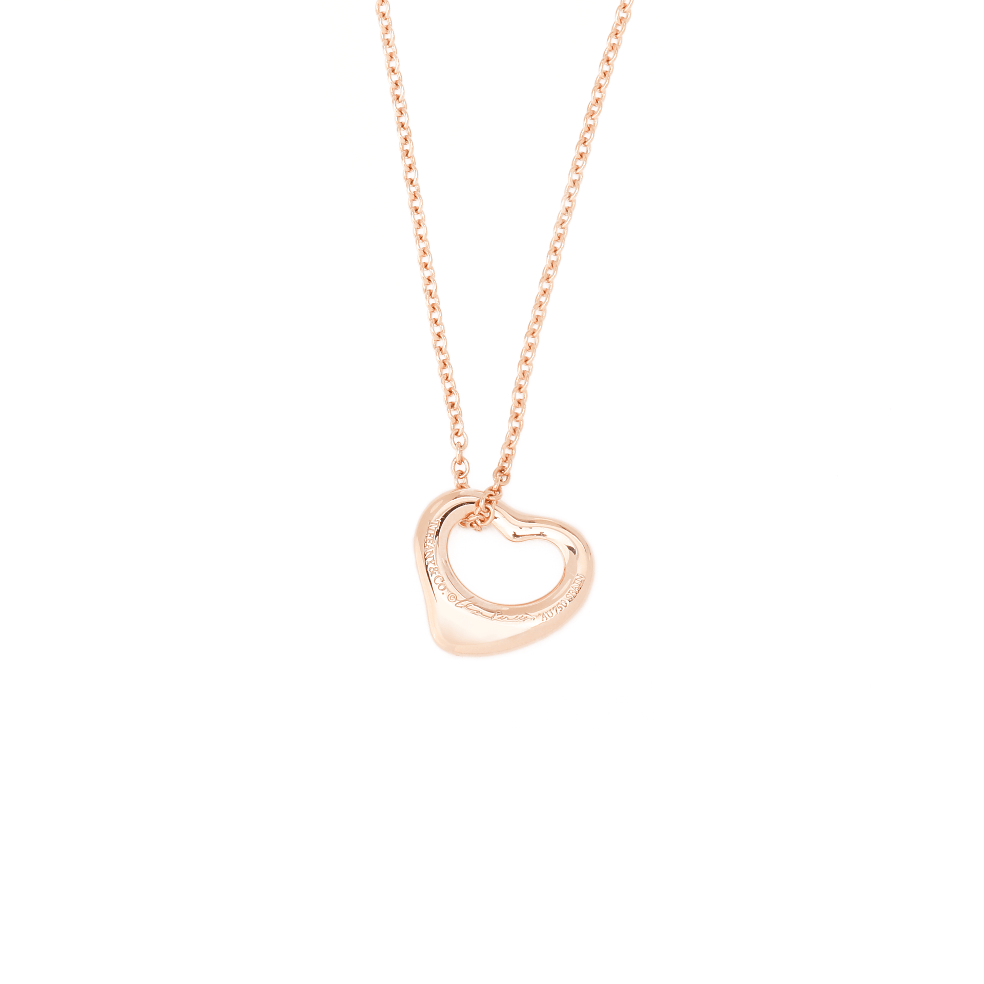 TIFFANY & CO./蒂芙尼 Tiffany & Co. Elsa Peretti 18k Rose Gold Necklace