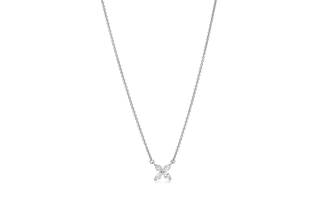TIFFANY & CO./蒂芙尼 Tiffany & Co. Victoria Silver Pendant