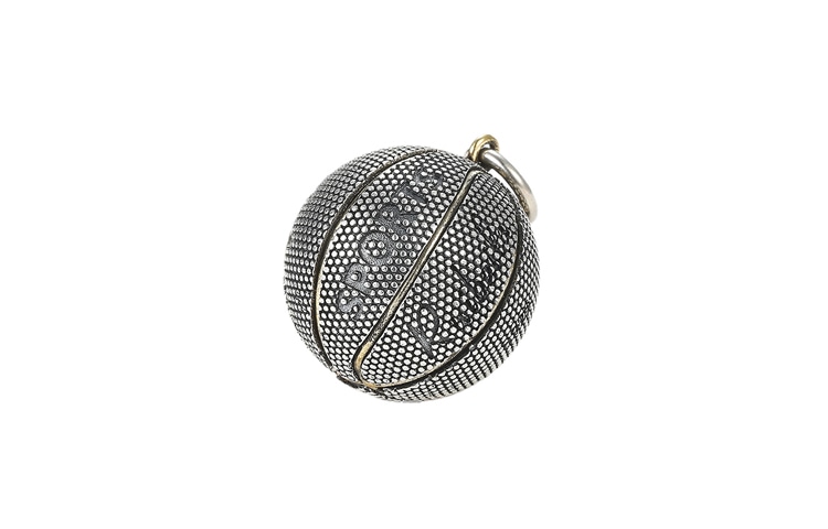 Ruibeila S925 Silver Basketball Pendant Necklace — фото 1