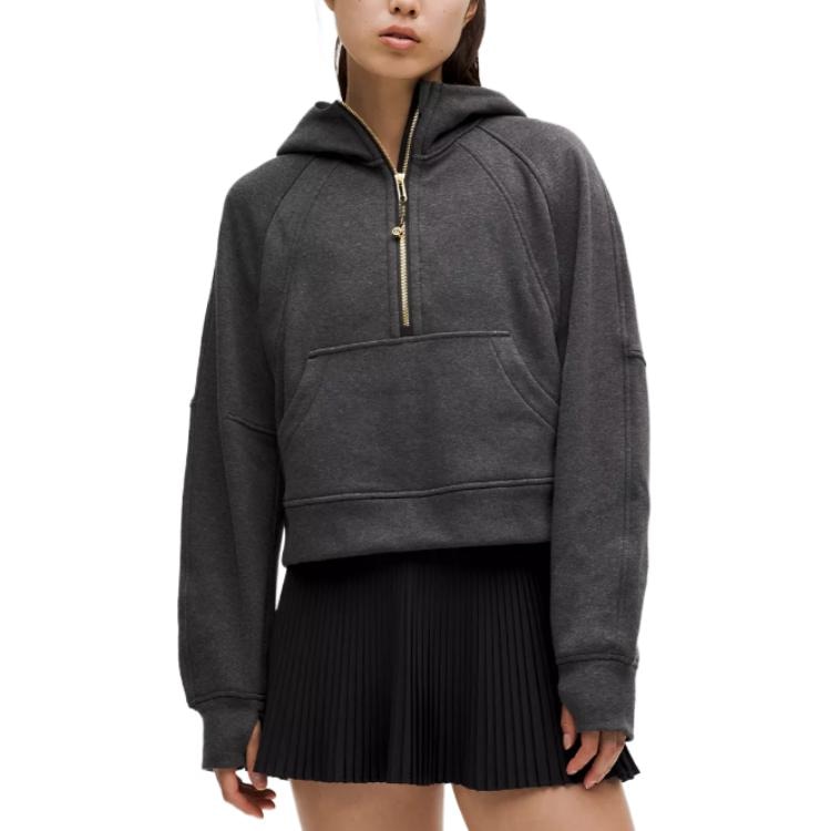 lululemon/露露乐蒙 lululemon Scuba Oversized Half-Zip Hoodie