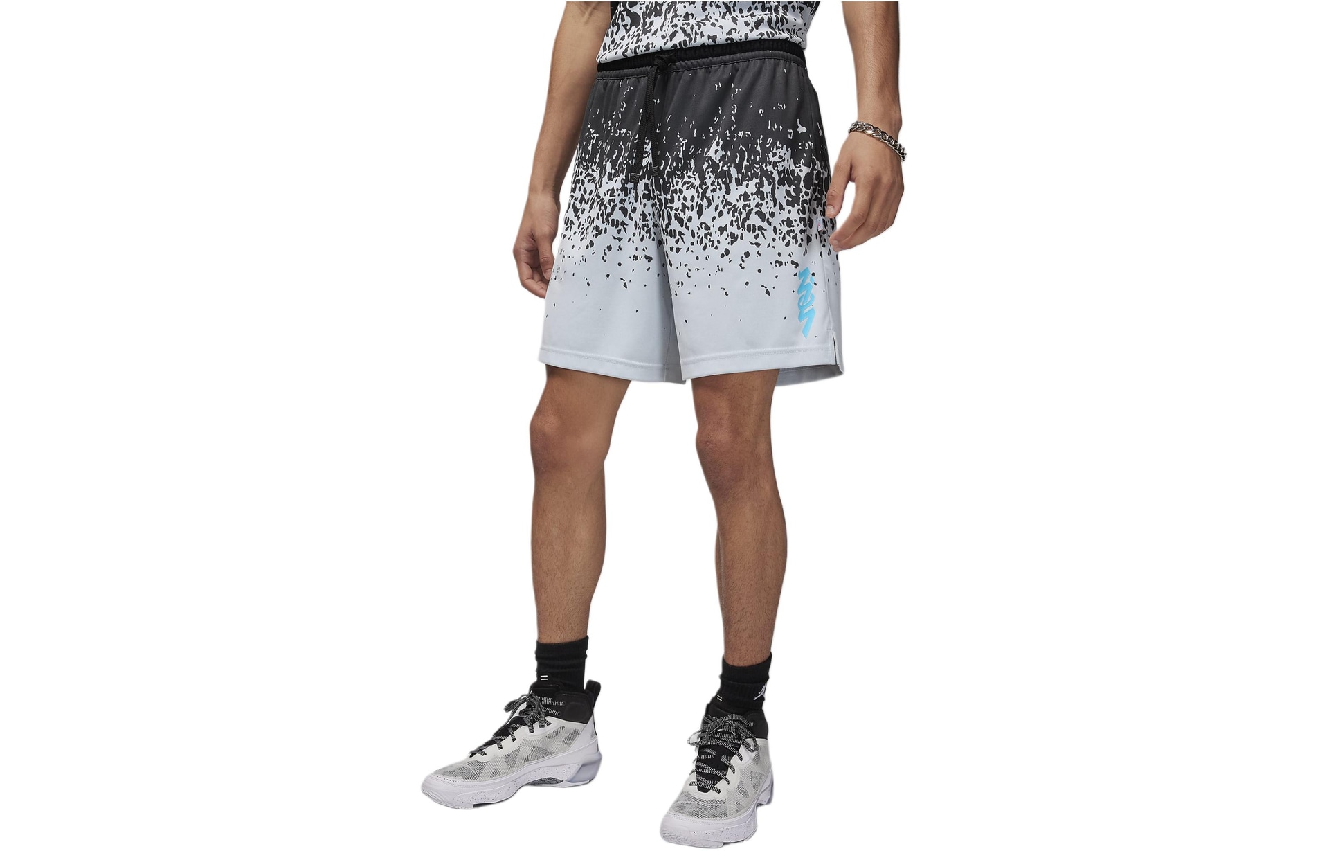 Jordan Zion Soccer Grey Shorts