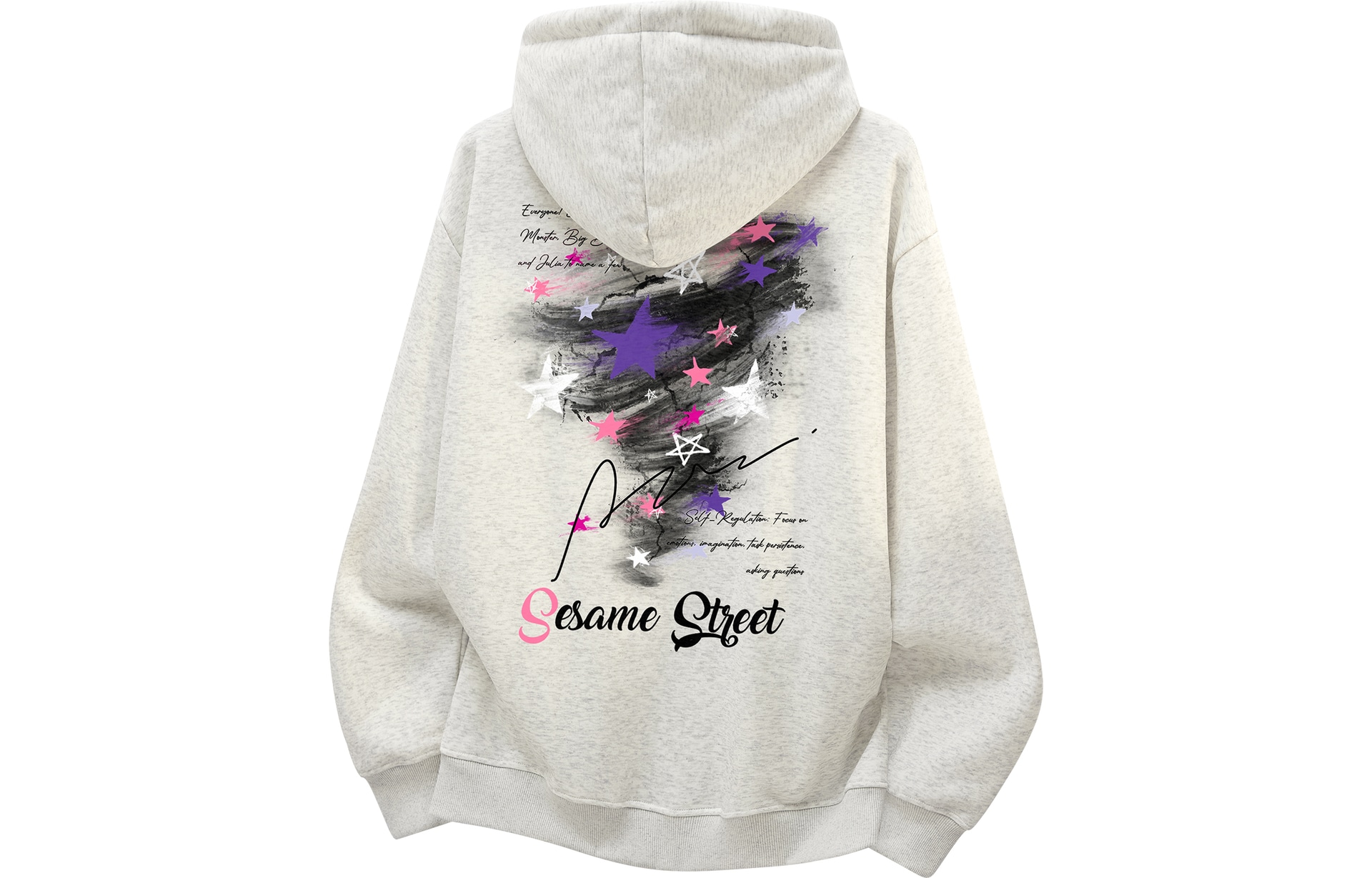 SESAME STREET/芝麻街 Sesame Street Star Lightning Hoodie