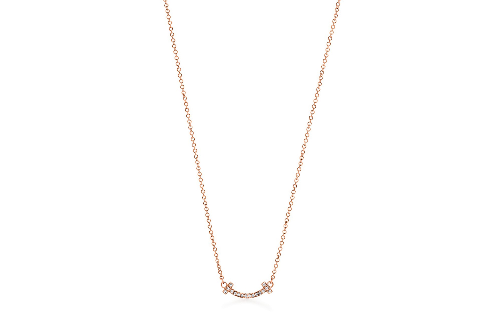 TIFFANY & CO./蒂芙尼 Tiffany & Co. T Smile Necklace