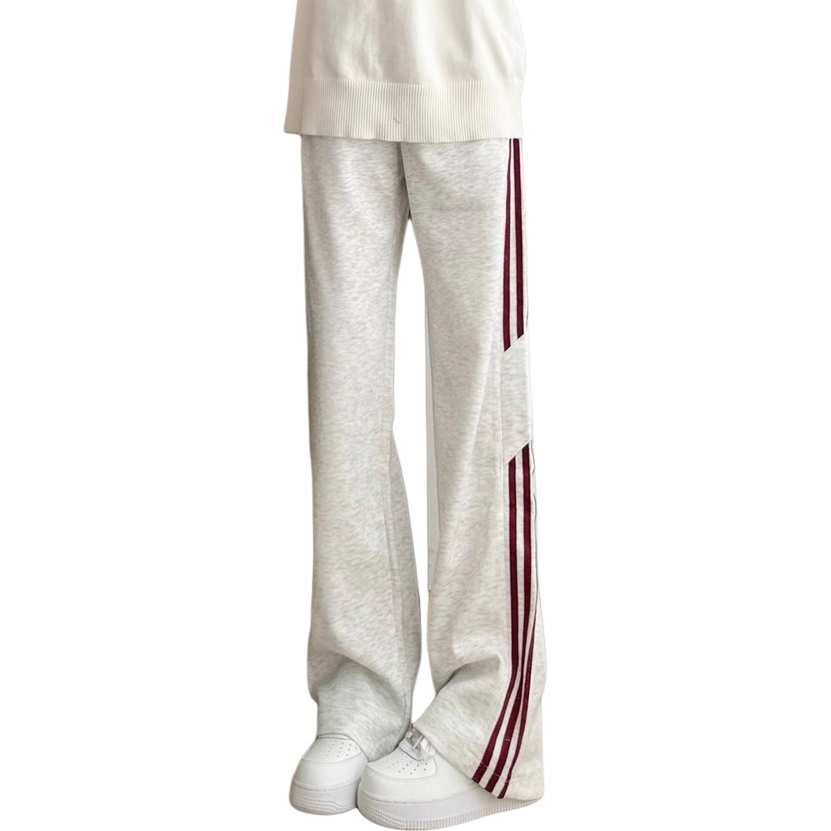 DOGANSON Retro Stripe Loose Fit Pants