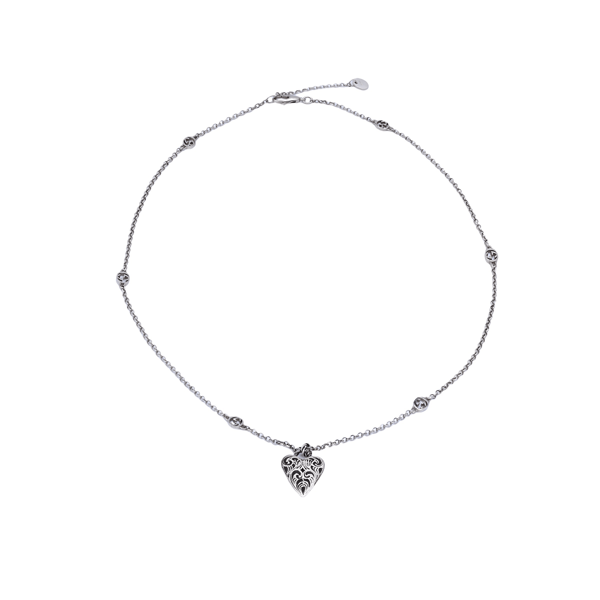 Gucci Necklace Silver — фото 1