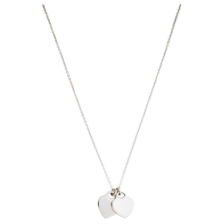 Tiffany & Co. Return to Tiffany Double Heart Necklace — фото 1