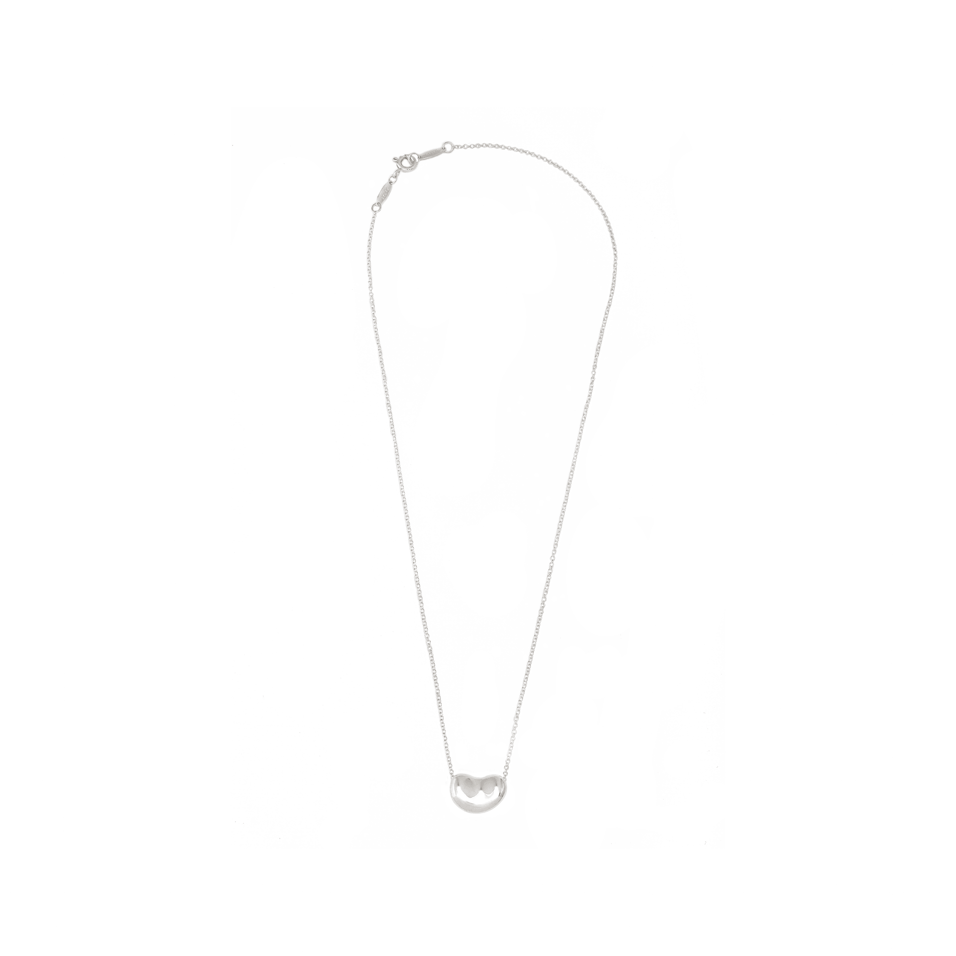 Tiffany & Co. Elsa Peretti Large Bean Necklace 925 Silver — фото 1