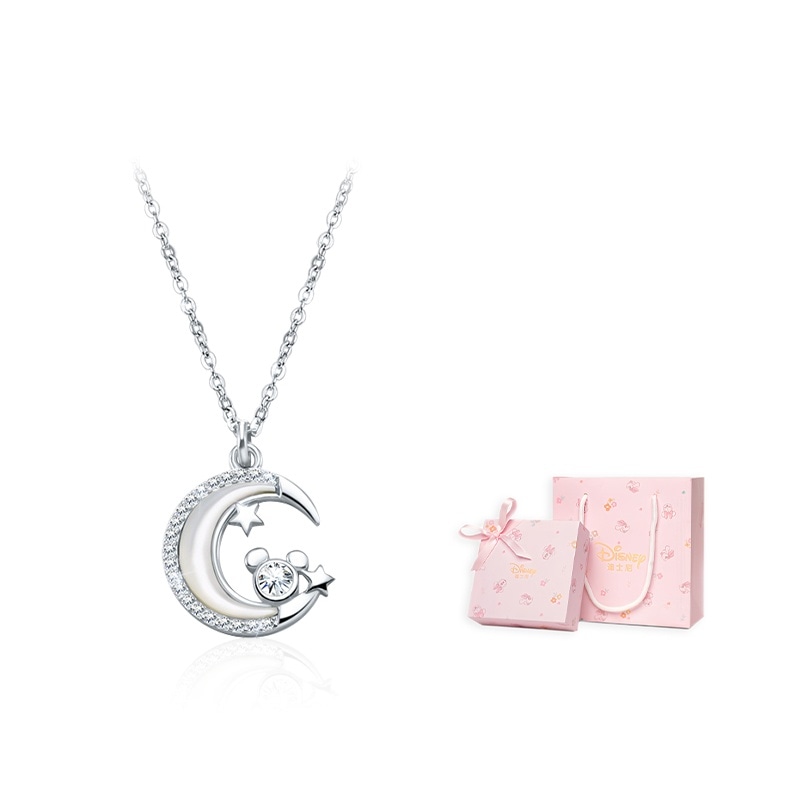 Disney Mickey Dreamy Star Moon Necklace — фото 10