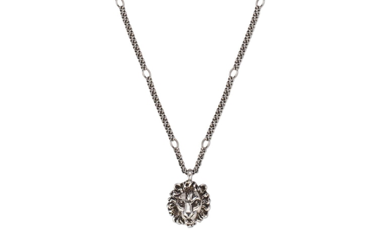 Gucci Lion Head Pendant Necklace