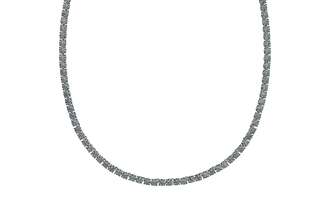Swarovski/施华洛世奇 Swarovski Tennis Deluxe Necklace Black