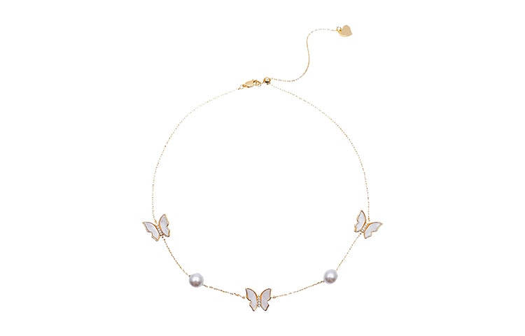 FEO Butterfly Alloy Necklace