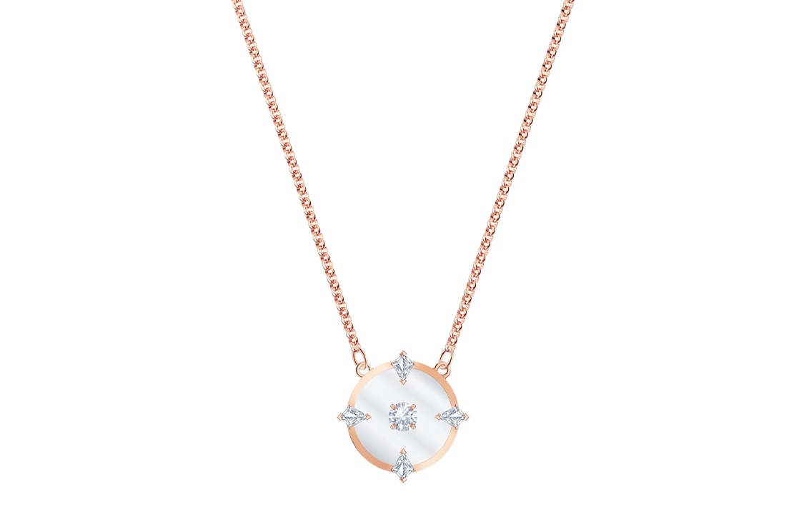 Swarovski/施华洛世奇 Swarovski North Compass Necklace Rose Gold
