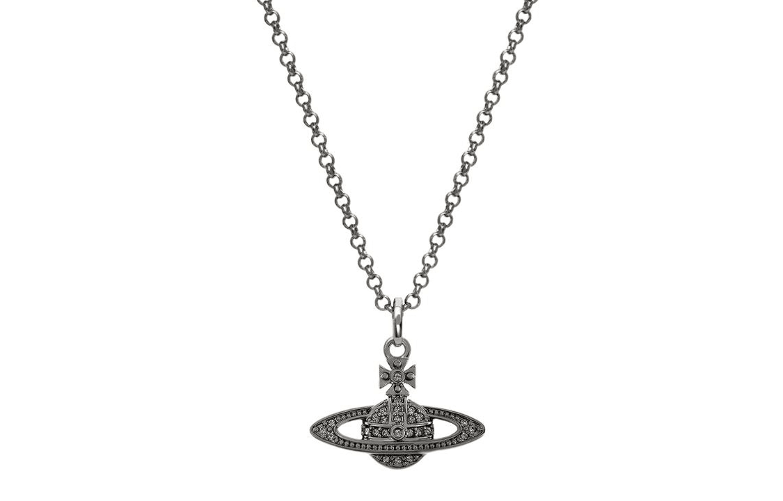 Vivienne Westwood Mini Bas Relief Gunmetal