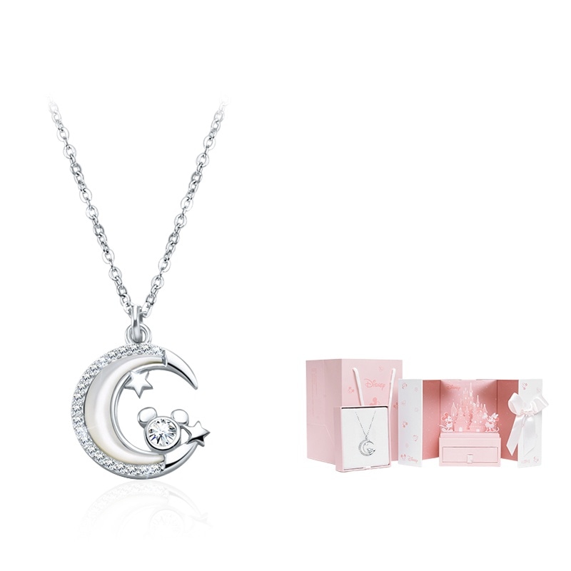 Disney/迪士尼 Disney Mickey Dreamy Star Moon Necklace