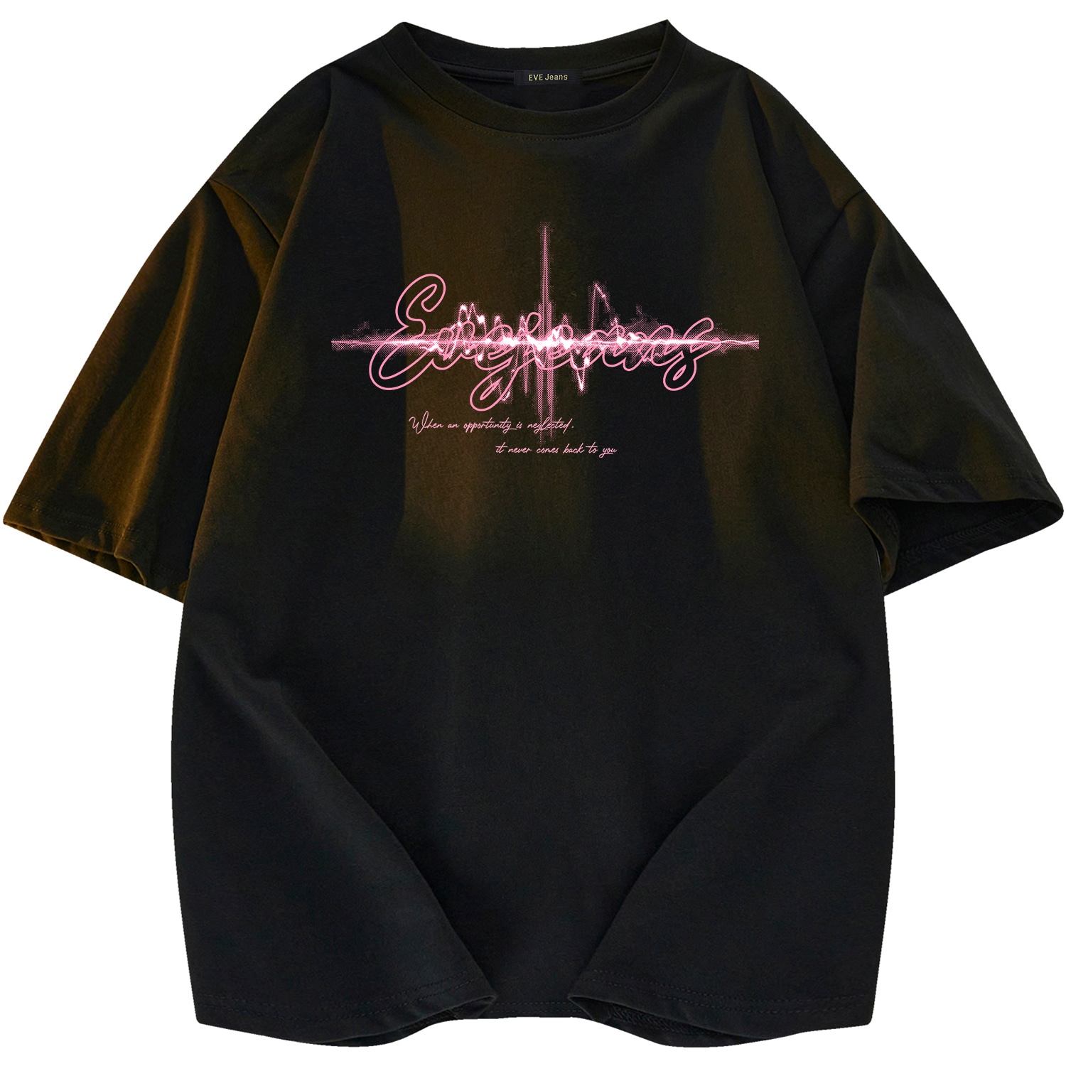 Футболка 依文 EVE Jeans Basic Logo Tee