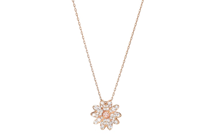 Swarovski/施华洛世奇 Swarovski Eternal Flower Necklace Pink
