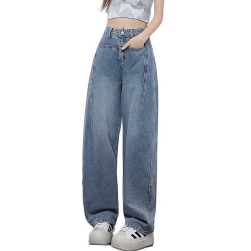 ZXZA Retro Wide-Leg Jeans