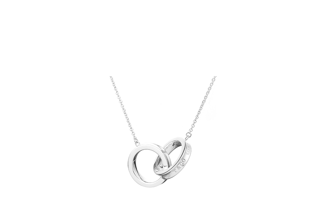 TIFFANY & CO./蒂芙尼 Tiffany & Co. 1837 Double Circle Pendant