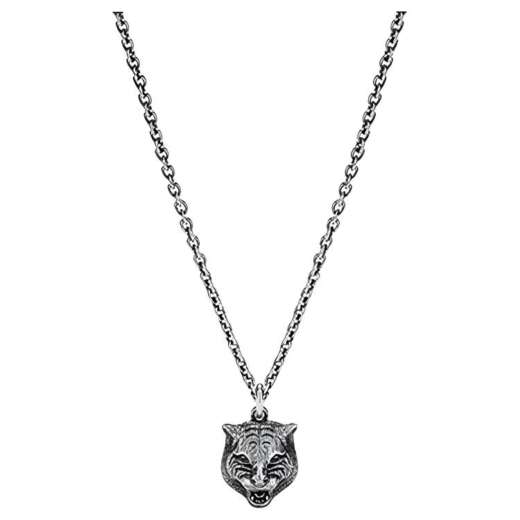 GUCCI/古驰 Gucci Tiger Head Pendant Necklace