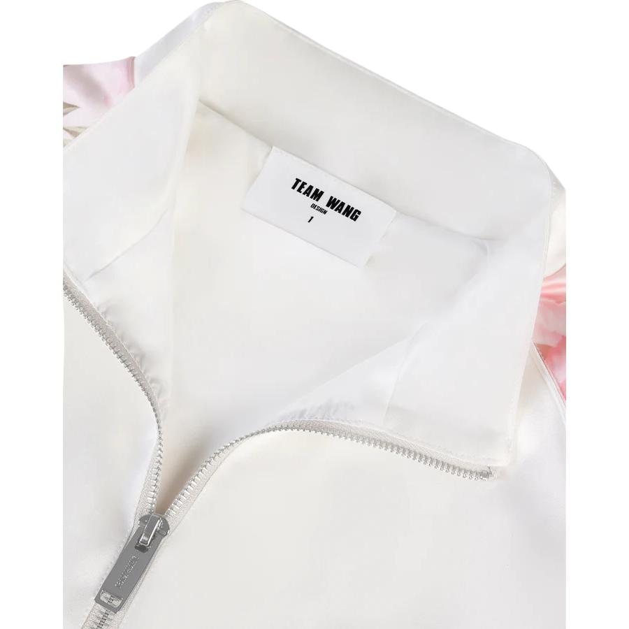 Team Wang Design TEAM WANG Floral Print Jacket White — фото 2