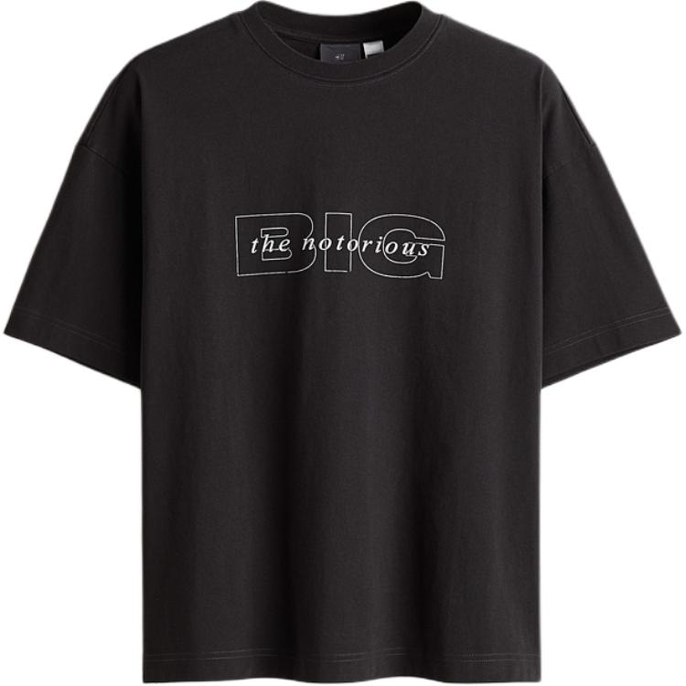 H&M Printed Crew Neck T-Shirt