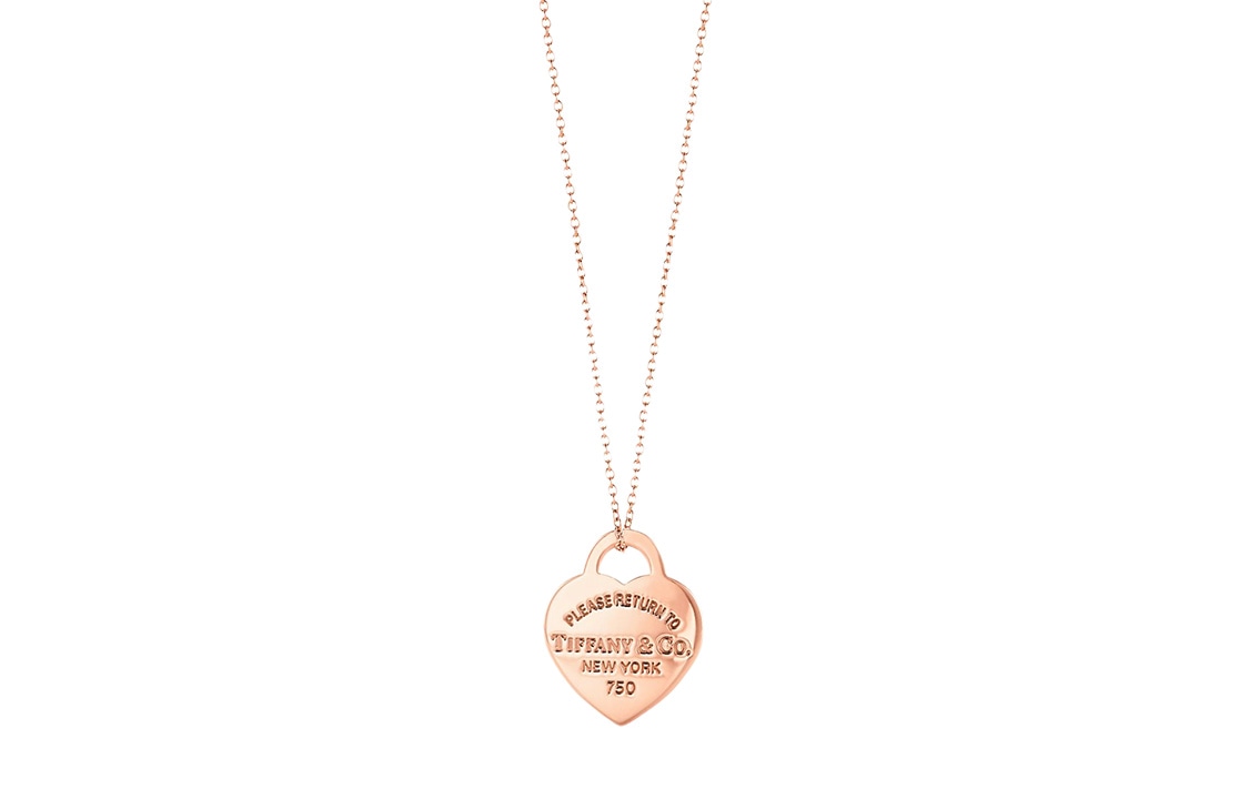 TIFFANY & CO./蒂芙尼 Tiffany & Co. Return to Tiffany Heart Tag Necklace