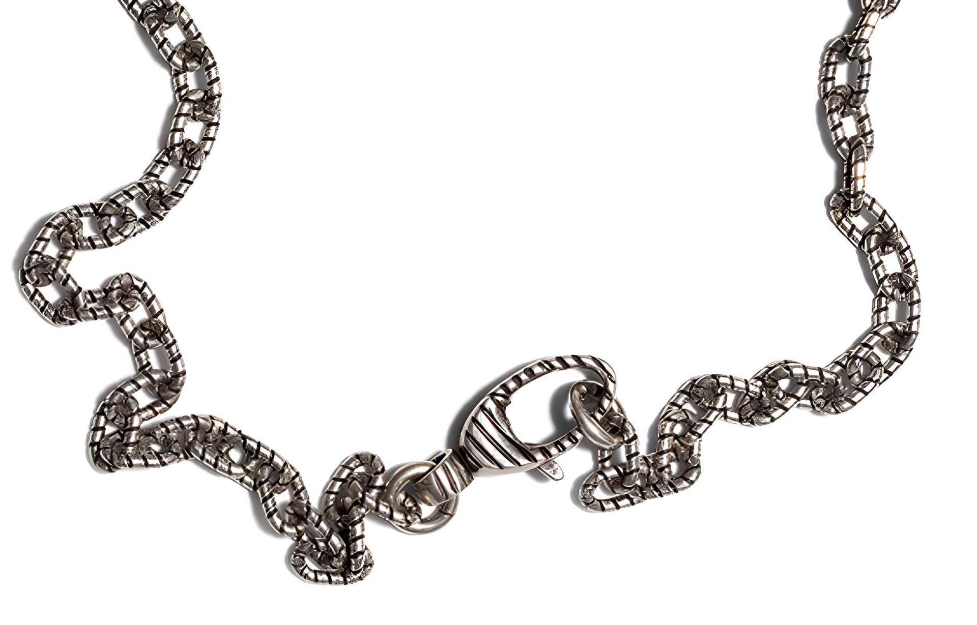 Gucci 925 Silver Necklace — фото 8