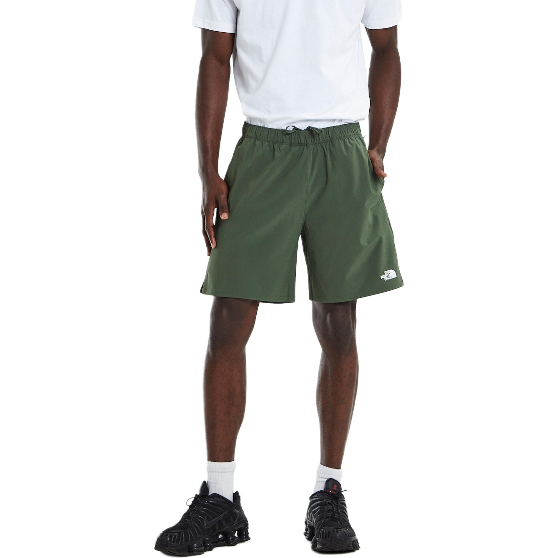 Брюки The North Face Wander Shorts Thyme Green logo