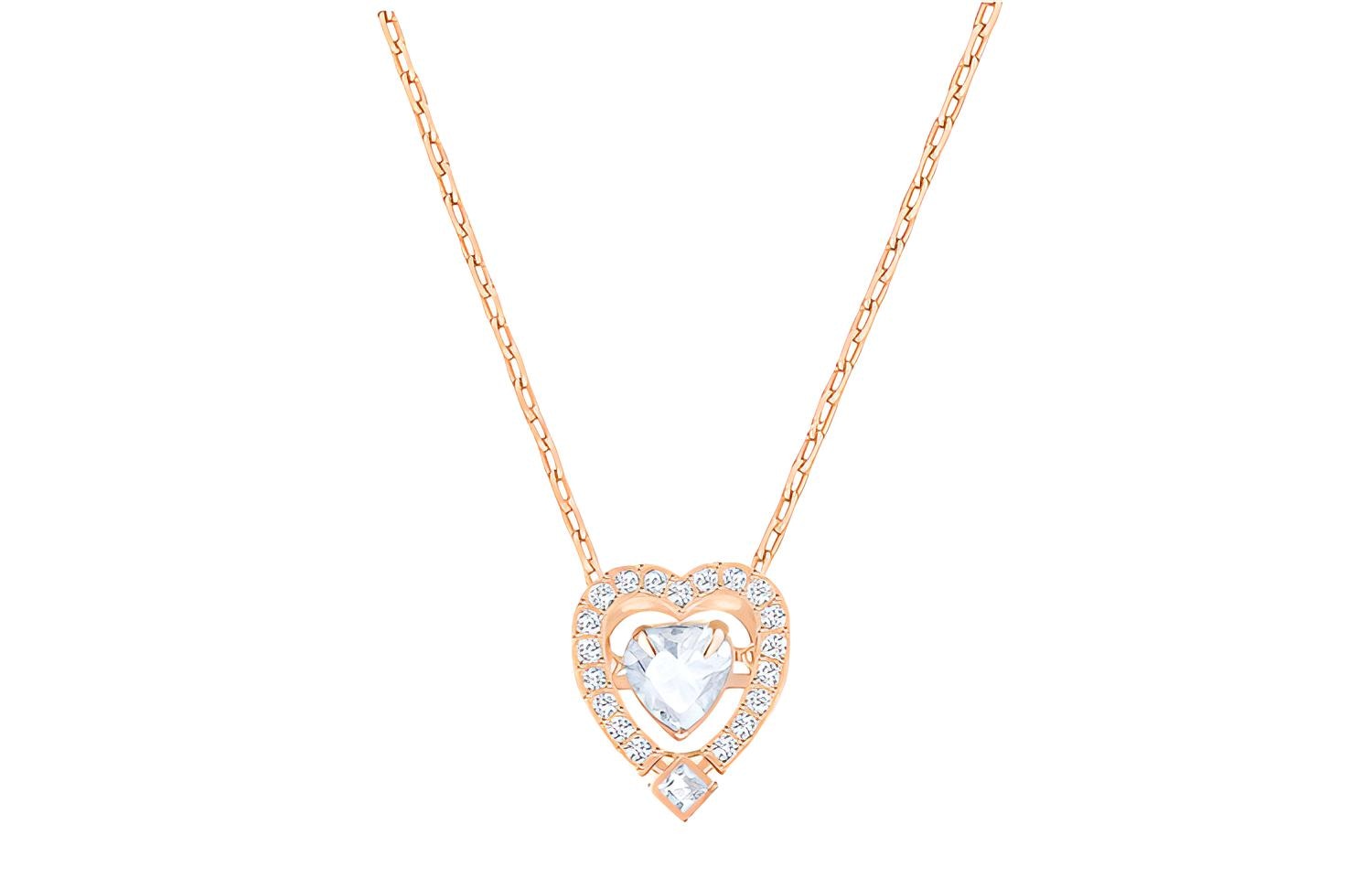 Swarovski/施华洛世奇 Swarovski Dancing Heart Necklace
