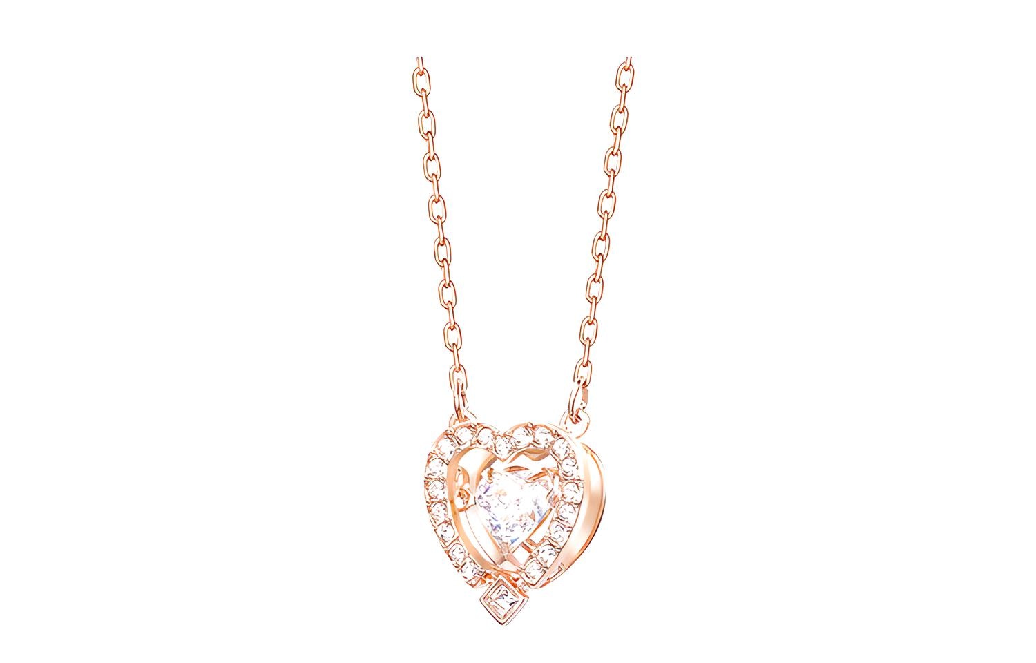Swarovski Dancing Heart Necklace — фото 1