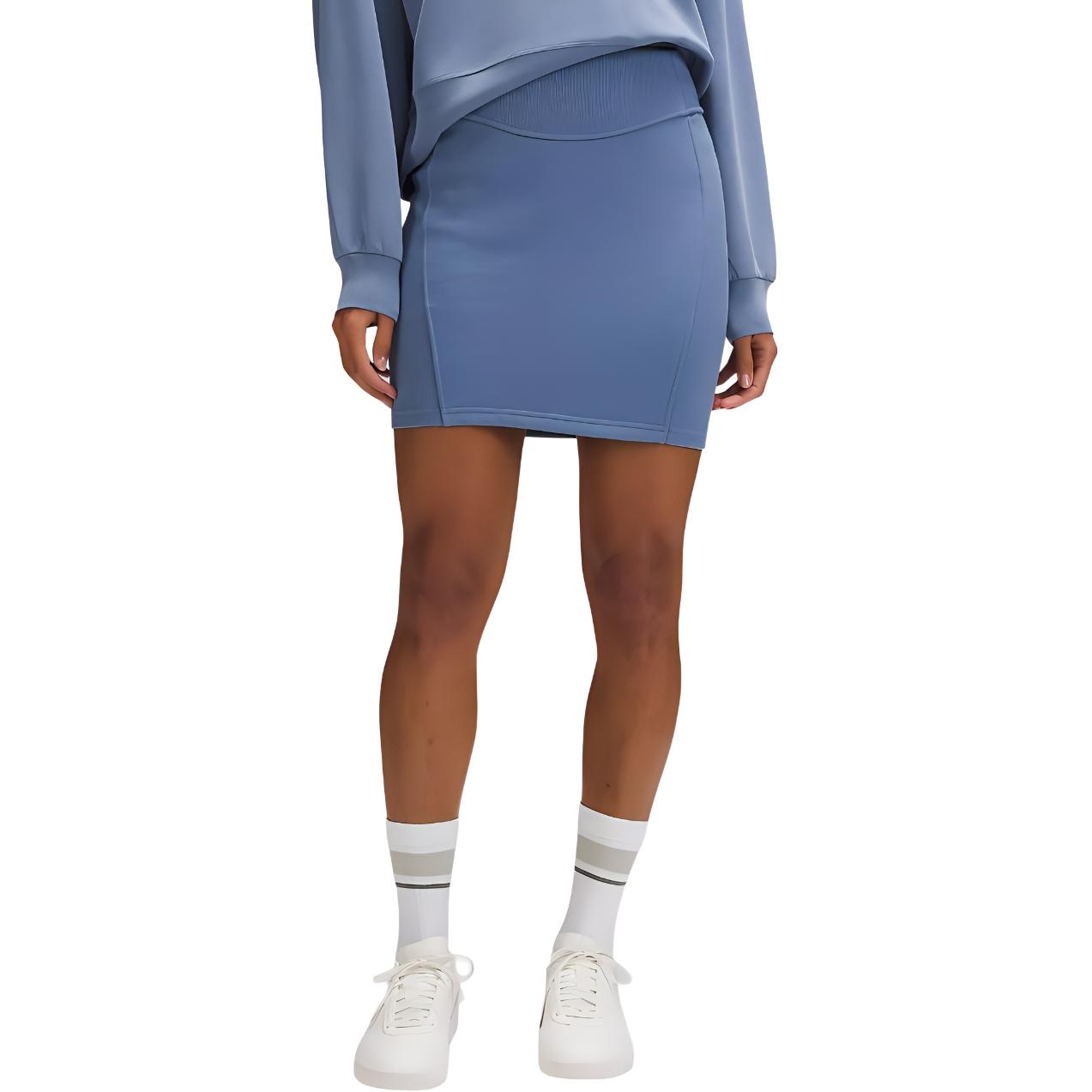lululemon/露露乐蒙 lululemon Scuba High-Rise Mini Skirt
