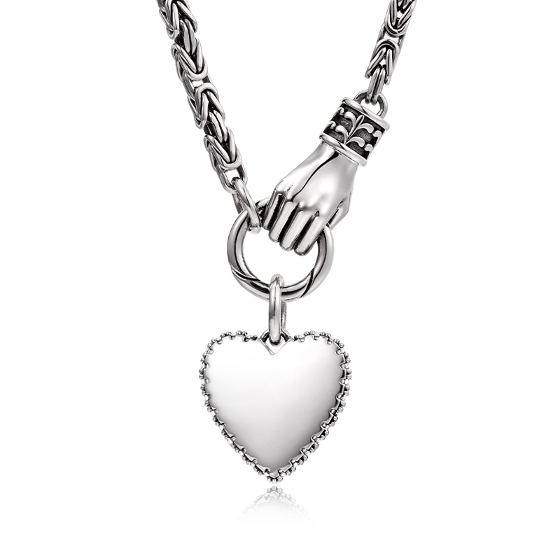 IDEAGEMER Necklace 925 Silver