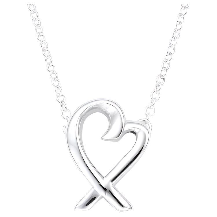 TIFFANY & CO./蒂芙尼 Tiffany & Co. Paloma Picasso Heart Pendant Necklace