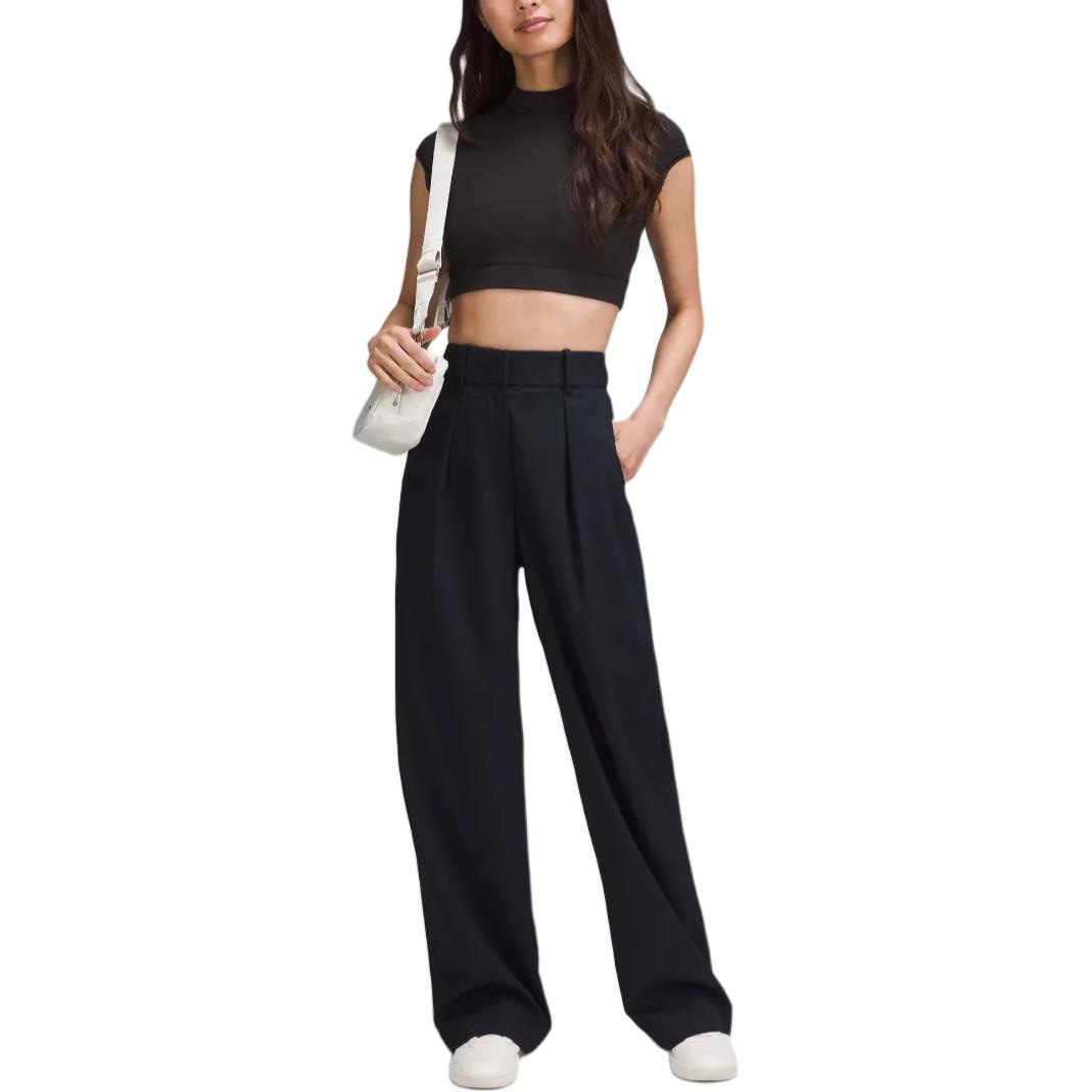 Lululemon Modal-BlendPleated High-Rise Trouser Asia Fit